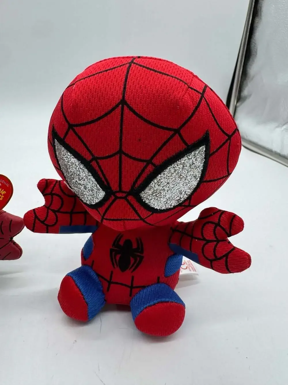 2 Ty Beanie Baby Marvel Miles Morales Spider-Man Plush
